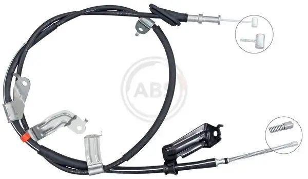 Seilzug, Feststellbremse hinten links A.B.S. K17807