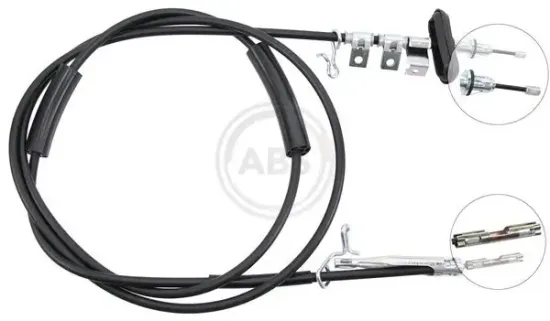 Seilzug, Feststellbremse vorne A.B.S. K18004 Bild Seilzug, Feststellbremse vorne A.B.S. K18004