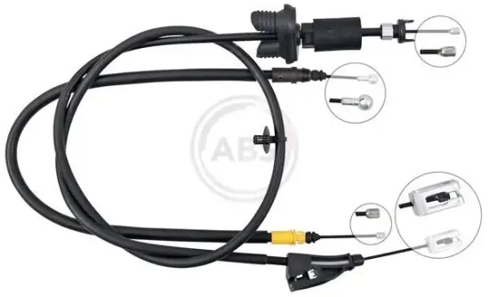 Seilzug, Feststellbremse vorne A.B.S. K18041 Bild Seilzug, Feststellbremse vorne A.B.S. K18041