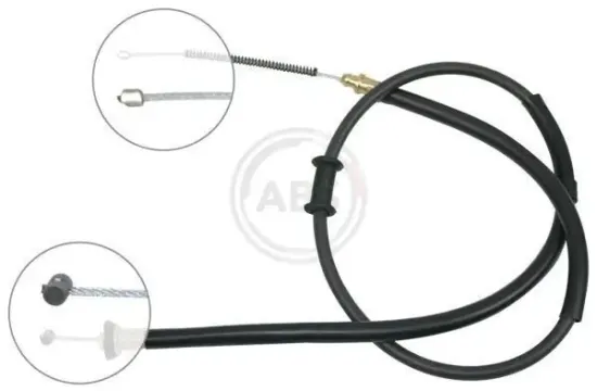 Seilzug, Feststellbremse hinten rechts A.B.S. K18228 Bild Seilzug, Feststellbremse hinten rechts A.B.S. K18228
