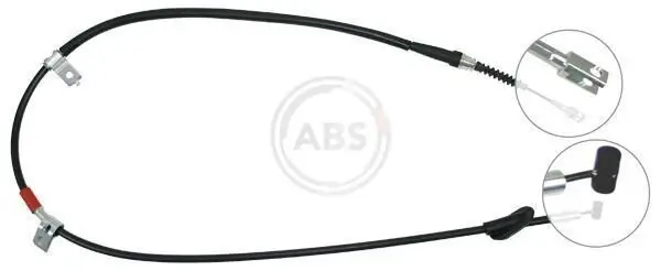 Seilzug, Feststellbremse hinten links A.B.S. K18757