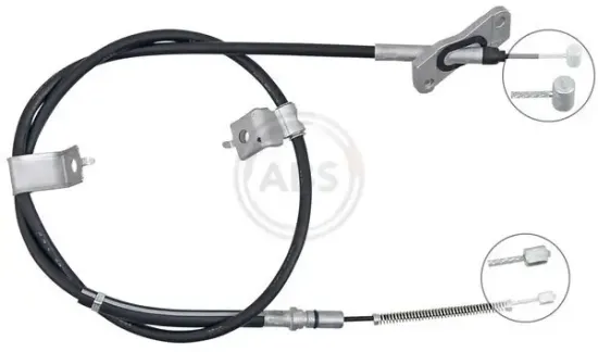 Seilzug, Feststellbremse hinten links A.B.S. K18847 Bild Seilzug, Feststellbremse hinten links A.B.S. K18847