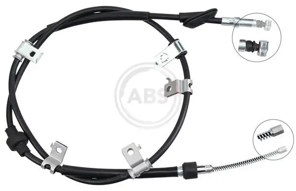 Seilzug, Feststellbremse hinten rechts A.B.S. K18871