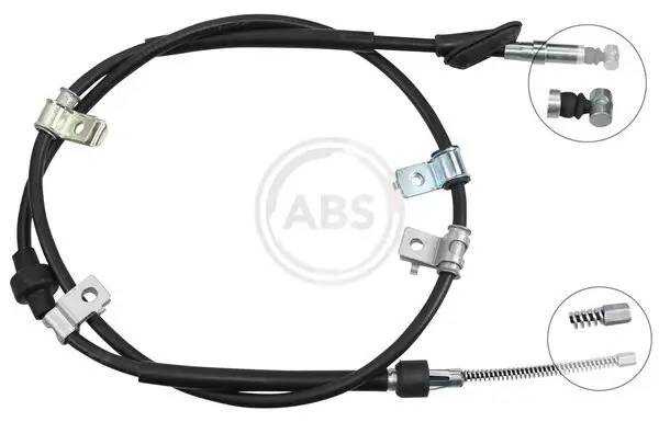 Seilzug, Feststellbremse hinten links A.B.S. K18872