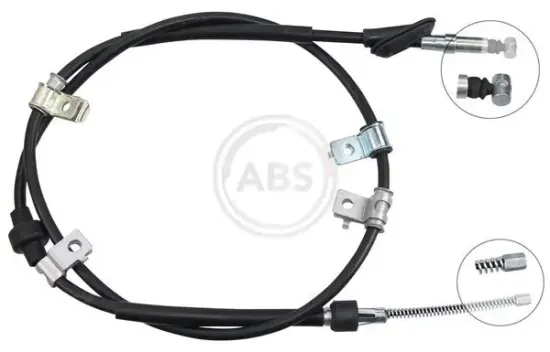 Seilzug, Feststellbremse hinten links A.B.S. K18872 Bild Seilzug, Feststellbremse hinten links A.B.S. K18872