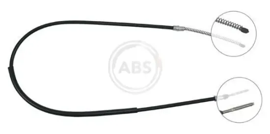 Seilzug, Feststellbremse hinten links A.B.S. K18897 Bild Seilzug, Feststellbremse hinten links A.B.S. K18897