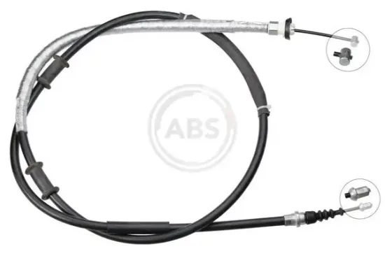 Seilzug, Feststellbremse hinten links A.B.S. K18940 Bild Seilzug, Feststellbremse hinten links A.B.S. K18940