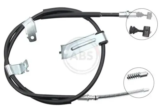 Seilzug, Feststellbremse hinten links A.B.S. K19009 Bild Seilzug, Feststellbremse hinten links A.B.S. K19009