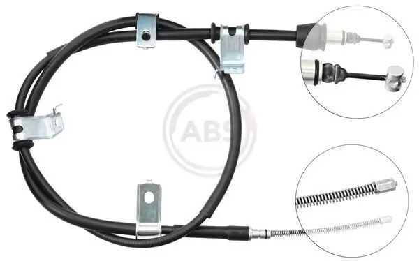 Seilzug, Feststellbremse hinten links A.B.S. K19067