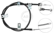 Seilzug, Feststellbremse hinten links A.B.S. K19067