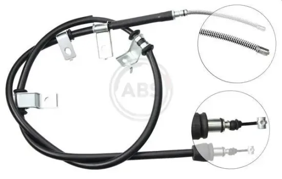 Seilzug, Feststellbremse hinten rechts A.B.S. K19078 Bild Seilzug, Feststellbremse hinten rechts A.B.S. K19078