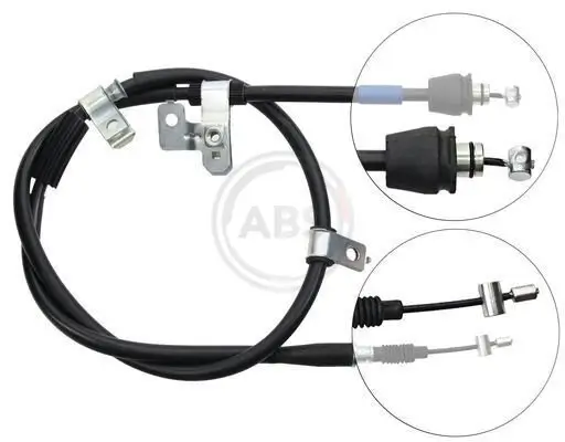 Seilzug, Feststellbremse hinten links A.B.S. K19107 Bild Seilzug, Feststellbremse hinten links A.B.S. K19107