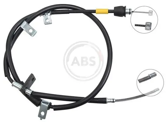 Seilzug, Feststellbremse hinten rechts A.B.S. K19118 Bild Seilzug, Feststellbremse hinten rechts A.B.S. K19118