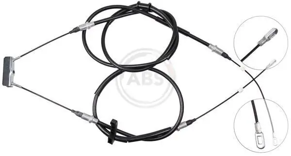 Seilzug, Feststellbremse hinten A.B.S. K19156