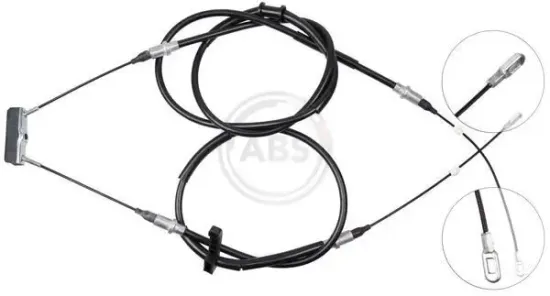 Seilzug, Feststellbremse hinten A.B.S. K19156 Bild Seilzug, Feststellbremse hinten A.B.S. K19156