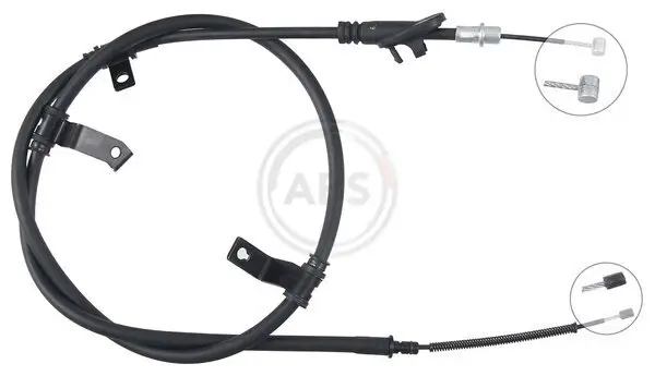 Seilzug, Feststellbremse hinten links A.B.S. K19187