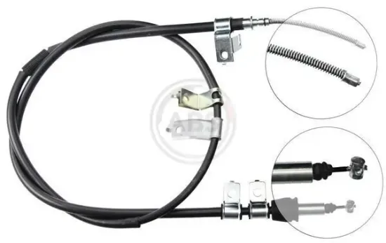 Seilzug, Feststellbremse hinten rechts A.B.S. K19318 Bild Seilzug, Feststellbremse hinten rechts A.B.S. K19318