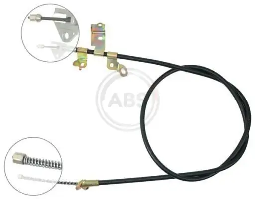 Seilzug, Feststellbremse hinten rechts A.B.S. K19508 Bild Seilzug, Feststellbremse hinten rechts A.B.S. K19508