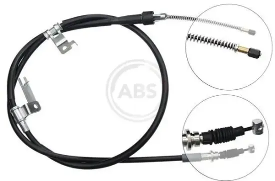 Seilzug, Feststellbremse hinten rechts A.B.S. K19608 Bild Seilzug, Feststellbremse hinten rechts A.B.S. K19608
