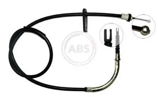 Seilzug, Feststellbremse hinten links A.B.S. K19647 Bild Seilzug, Feststellbremse hinten links A.B.S. K19647