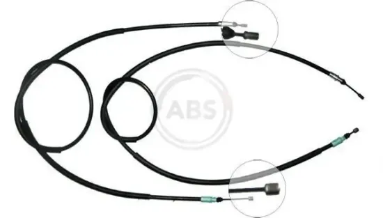 Seilzug, Feststellbremse A.B.S. K19655 Bild Seilzug, Feststellbremse A.B.S. K19655