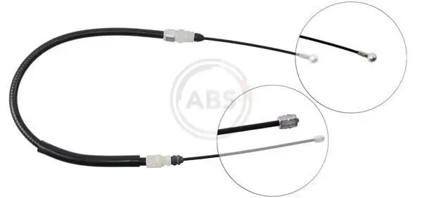 Seilzug, Feststellbremse hinten links A.B.S. K19747