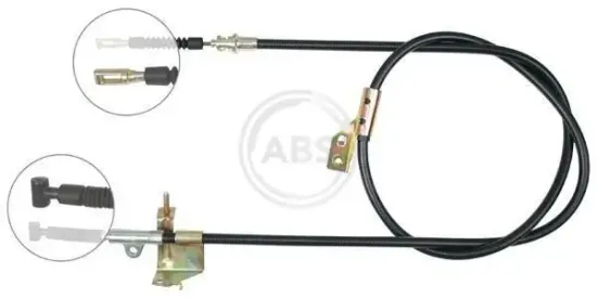 Seilzug, Feststellbremse hinten rechts A.B.S. K19798 Bild Seilzug, Feststellbremse hinten rechts A.B.S. K19798