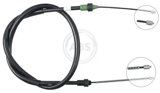 Seilzug, Feststellbremse A.B.S. K19824 Bild Seilzug, Feststellbremse A.B.S. K19824