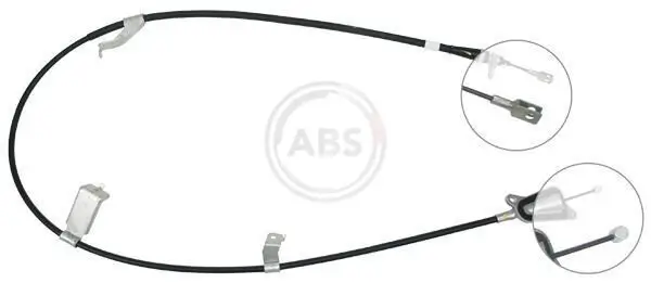 Seilzug, Feststellbremse hinten links A.B.S. K19897