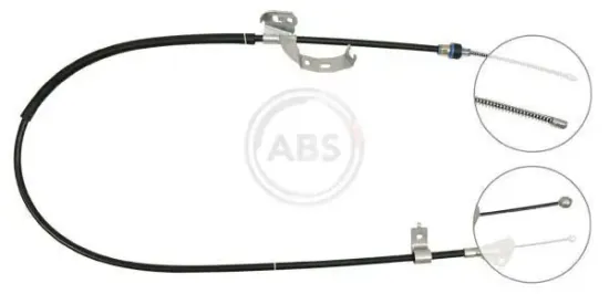 Seilzug, Feststellbremse hinten rechts A.B.S. K19908 Bild Seilzug, Feststellbremse hinten rechts A.B.S. K19908