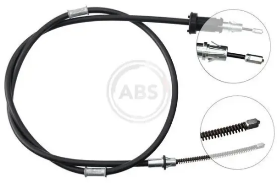 Seilzug, Feststellbremse hinten links hinten rechts A.B.S. K19996 Bild Seilzug, Feststellbremse hinten links hinten rechts A.B.S. K19996