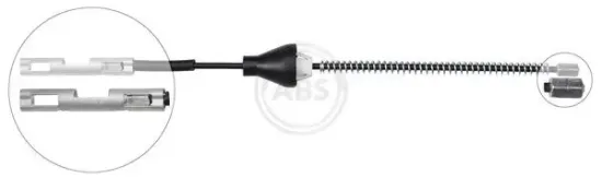 Seilzug, Feststellbremse hinten links hinten rechts A.B.S. K19999 Bild Seilzug, Feststellbremse hinten links hinten rechts A.B.S. K19999