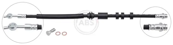 Bremsschlauch Vorderachse rechts A.B.S. SL 1065
