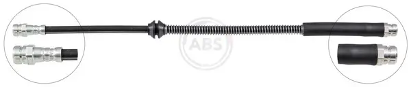 Bremsschlauch Hinterachse innen A.B.S. SL 1217
