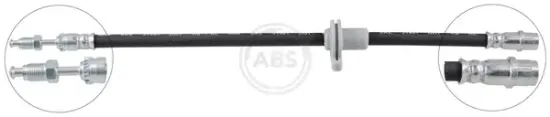 Bremsschlauch Vorderachse A.B.S. SL 1221 Bild Bremsschlauch Vorderachse A.B.S. SL 1221