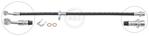 Bremsschlauch Hinterachse rechts A.B.S. SL 1273