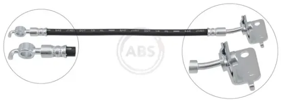 Bremsschlauch Hinterachse links A.B.S. SL 1282 Bild Bremsschlauch Hinterachse links A.B.S. SL 1282