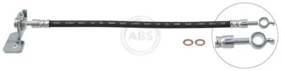 Bremsschlauch Hinterachse rechts A.B.S. SL 1290 Bild Bremsschlauch Hinterachse rechts A.B.S. SL 1290
