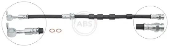 Bremsschlauch Vorderachse links A.B.S. SL 1295 Bild Bremsschlauch Vorderachse links A.B.S. SL 1295