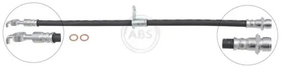 Bremsschlauch Hinterachse links A.B.S. SL 1338 Bild Bremsschlauch Hinterachse links A.B.S. SL 1338