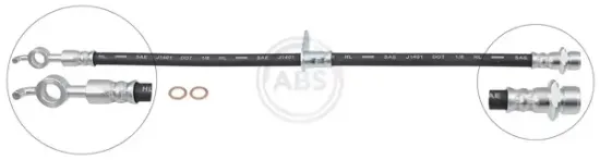 Bremsschlauch Hinterachse rechts A.B.S. SL 1340 Bild Bremsschlauch Hinterachse rechts A.B.S. SL 1340