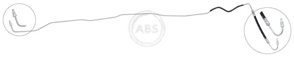 Bremsschlauch Hinterachse rechts A.B.S. SL 1402