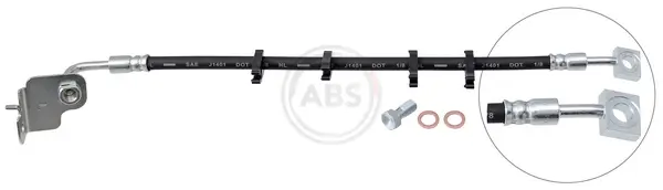 Bremsschlauch Vorderachse links A.B.S. SL 1480