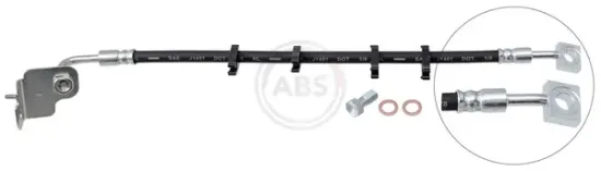 Bremsschlauch Vorderachse links A.B.S. SL 1480 Bild Bremsschlauch Vorderachse links A.B.S. SL 1480