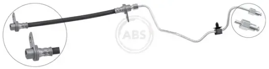Bremsschlauch A.B.S. SL 1516 Bild Bremsschlauch A.B.S. SL 1516