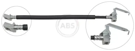 Bremsschlauch Hinterachse rechts A.B.S. SL 1593 Bild Bremsschlauch Hinterachse rechts A.B.S. SL 1593