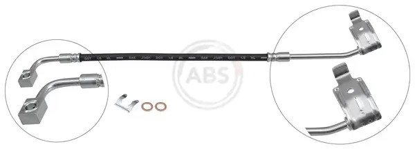 Bremsschlauch Hinterachse rechts A.B.S. SL 1595