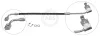 Bremsschlauch Hinterachse rechts A.B.S. SL 1595