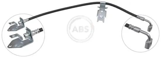 Bremsschlauch Vorderachse rechts A.B.S. SL 1605 Bild Bremsschlauch Vorderachse rechts A.B.S. SL 1605