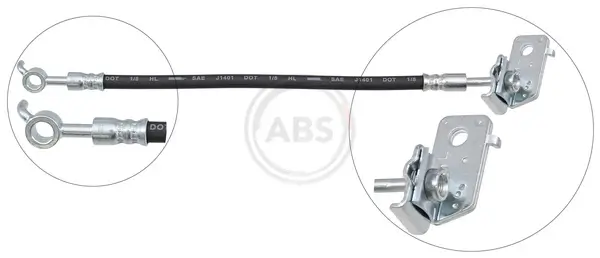 Bremsschlauch Hinterachse links A.B.S. SL 1679